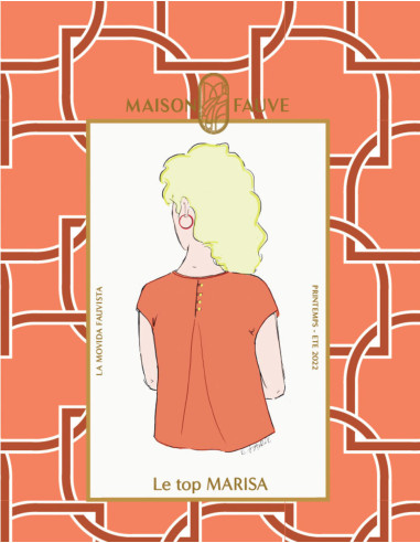 Patrón de top Marisa - Maison Fauve