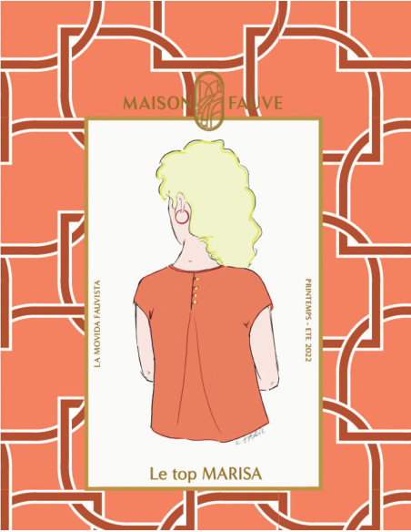 Patrón de top Marisa - Maison Fauve