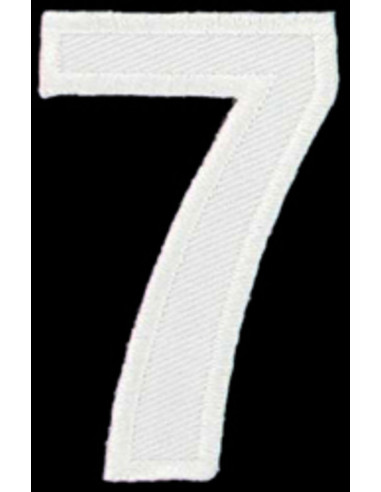 Parche termoadhesivo número 7