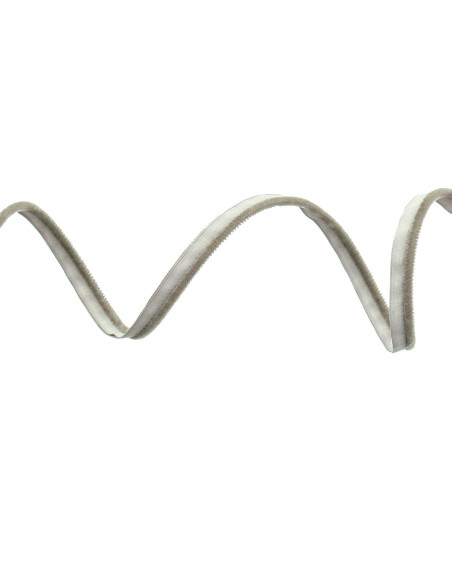 Piping de vestimenta de terciopelo - Topo
