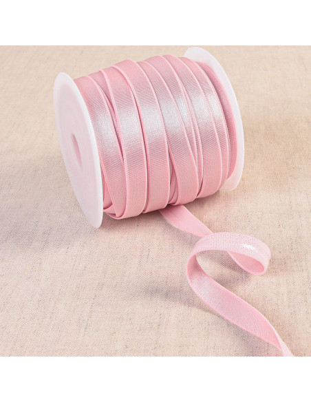 Elástico antideslizante satinado - Rosa