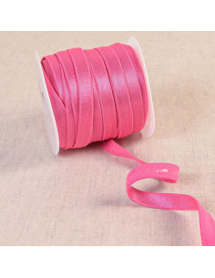 Elástico antideslizante satinado - Fucsia