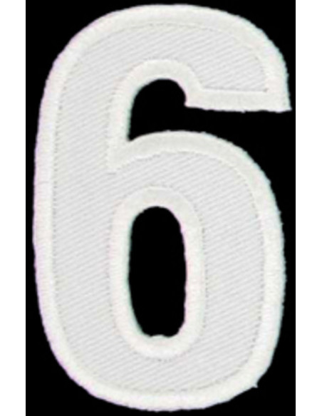 Parche termoadhesivo número 6 o 9