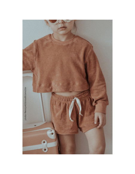 Patrón de sudadera corta Vancouver kids - Ikatee