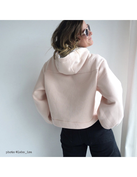 Patrón de sudadera corta Vancouver - Ikatee