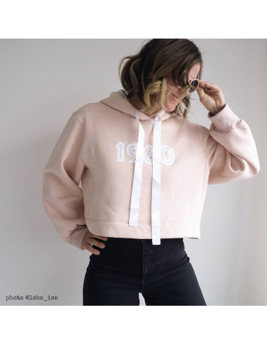 Patrón de sudadera corta Vancouver - Ikatee