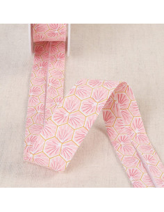 Sesgo alveolos - Rosa claro
