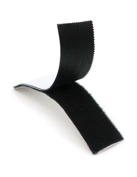 VELCRO® Brand Sleek & Thin adhesivo para textil 19mm x 60cm Negro