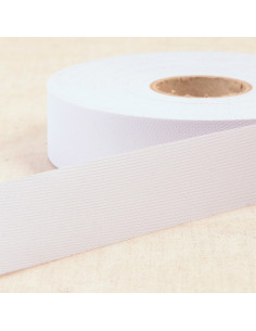 Bisel plano exterior - Blanco