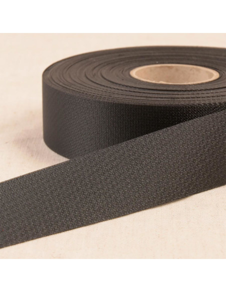 Cinta al bies exterior - Negro