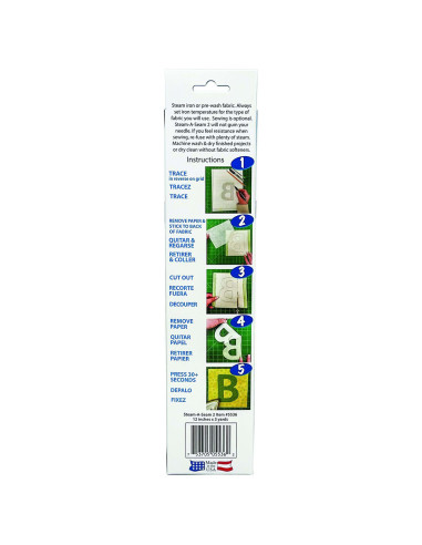 Termoadhesivo de doble cara Lite Steam-A-Seam2 - 30,5 cm x 274 cm