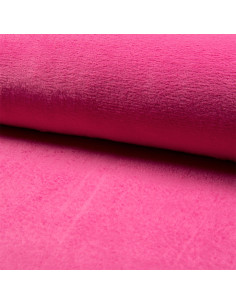 Tela de peluche suave - Fucsia