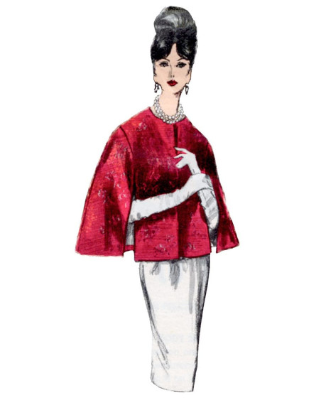 Patrón de capa - Vogue 1838