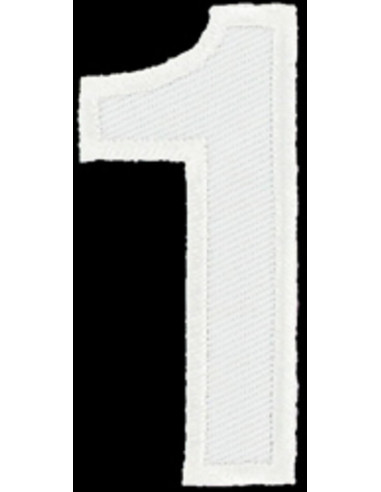 Parche termoadhesivo número 1