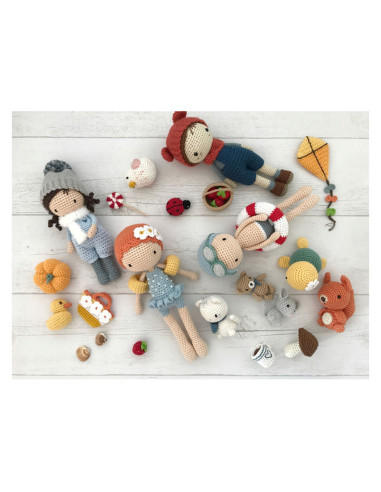 Libro las muñecas de Lulu a crochet