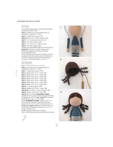 Libro las muñecas de Lulu a crochet