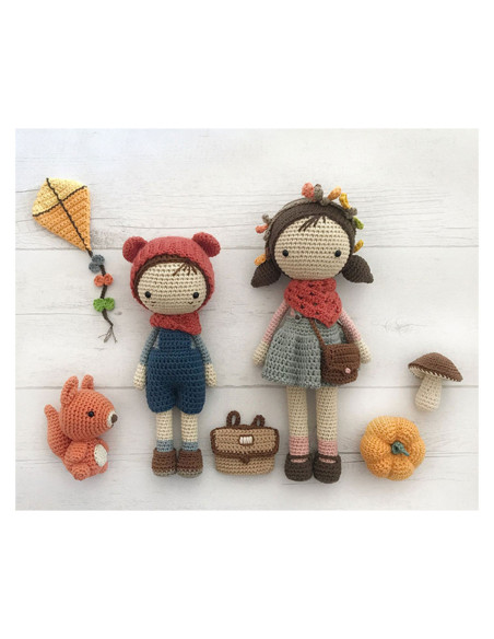 Libro las muñecas de Lulu a crochet