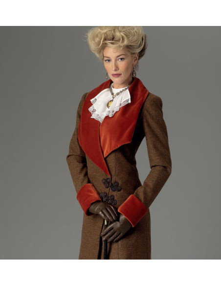 Patrón de chaqueta, babero y falda - Butterick 6108