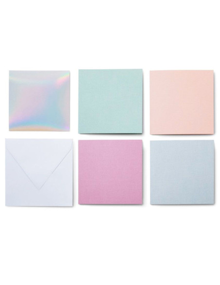 Juego de 35 tarjetas con sobres S40 Princesa Cricut