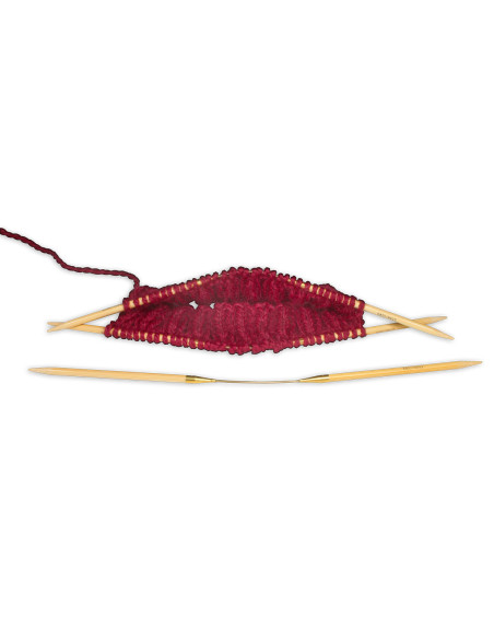 Juego de agujas addiCraSyTrio Bamboo Long