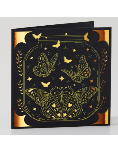 Juego de 12 tarjetas con sobres R40 especial Foil Celebration Cricut