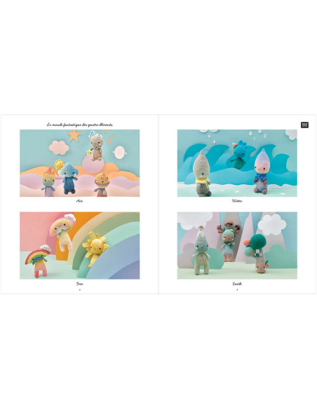 Cuaderno Ricorumi Element Heads