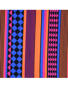 Tejido lycra traje de baño - Geometría 2