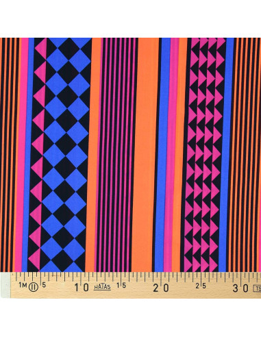 Tejido lycra traje de baño - Geometría