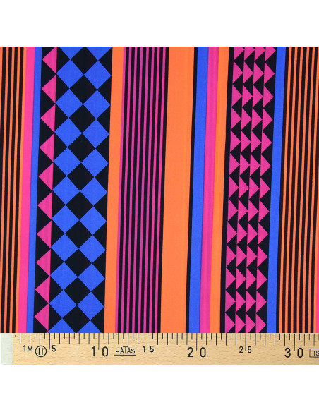 Tejido lycra traje de baño - Geometría