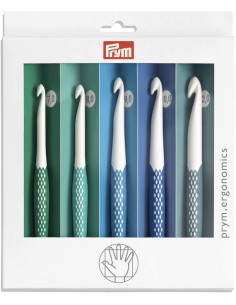 Estuche de ganchillos L Prym Ergonomics