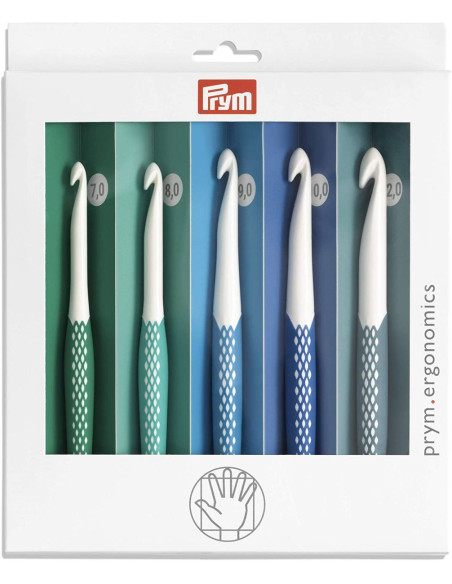 Estuche de ganchillos L Prym Ergonomics