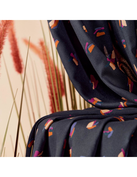 Tejido viscosa Beryl Night - Atelier Brunette