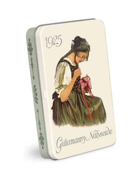 Estuche de 8 hilos de coser de poliéster Nostalgie 1925 Gütermann