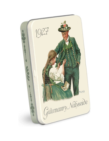 Estuche de 8 hilos de coser de poliéster Nostalgie 1927 Gütermann