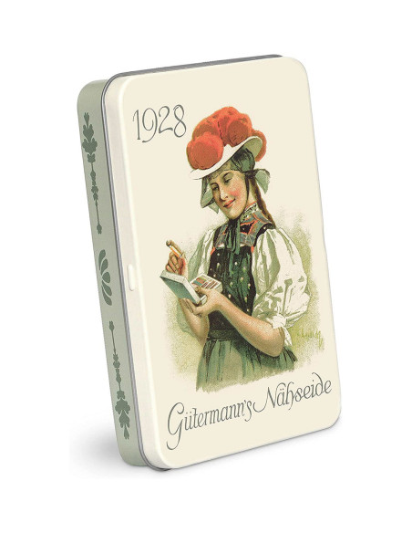 Estuche de 8 hilos de coser de poliéster Nostalgie 1928 Gütermann