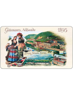 Estuche de 48 hilos de coser de poliéster Nostalgie 1895 Gütermann 2