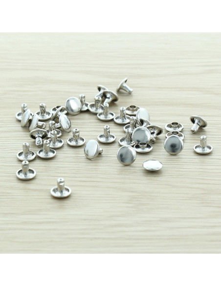 Bolsa de 100 remaches económicos de 9 mm - Plata