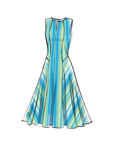 Patrón de vestido - Vogue 9050