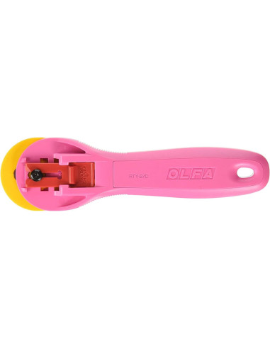 Cortador circular ergonómico Rosa Olfa 45mm
