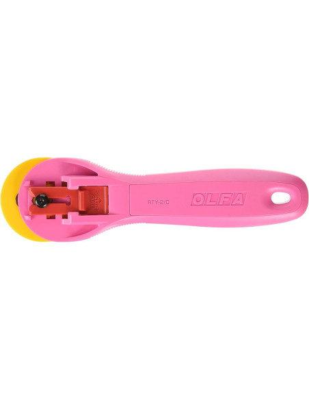 Cortador circular ergonómico Rosa Olfa 45mm