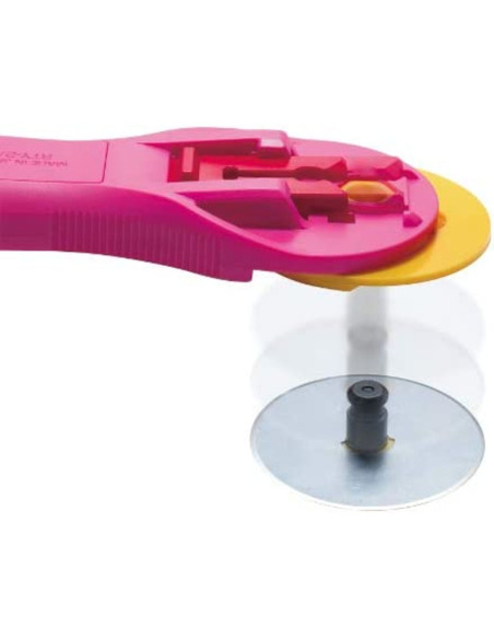 Cortador circular ergonómico Rosa Olfa 45mm