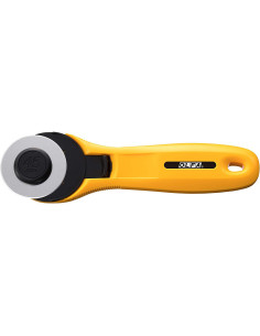 Cortador circular ergonómico Amarillo Olfa 45mm
