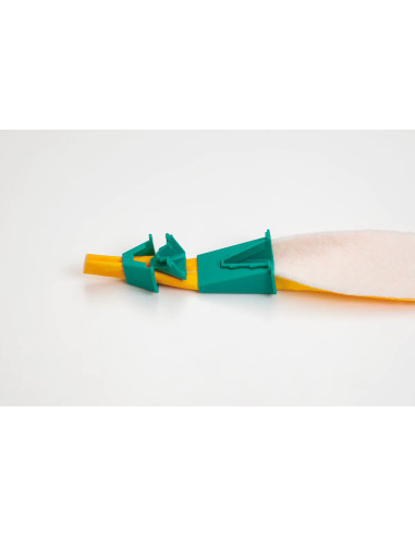 Máquina para fabricar tubos de tela