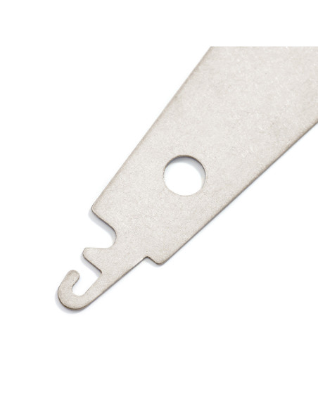 Enhebrador para agujas de tapicería