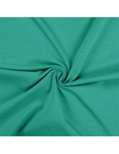 Tejido de punto de algodón - Azul Tiffany