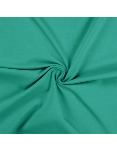Tejido de punto de algodón - Azul Tiffany