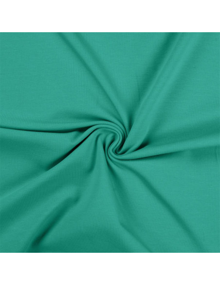 Tejido de punto de algodón - Azul Tiffany