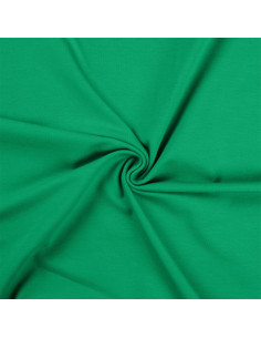 Tejido de punto de algodón - Verde hierba
