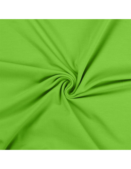 Tejido de punto de algodón - Verde limón