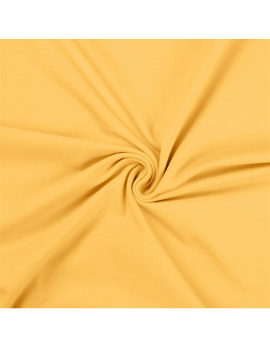 Tejido de punto de algodón - Amarillo paja